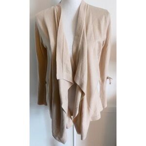 89th and Madison • Blush Cream Bell Sleeve Cardigan